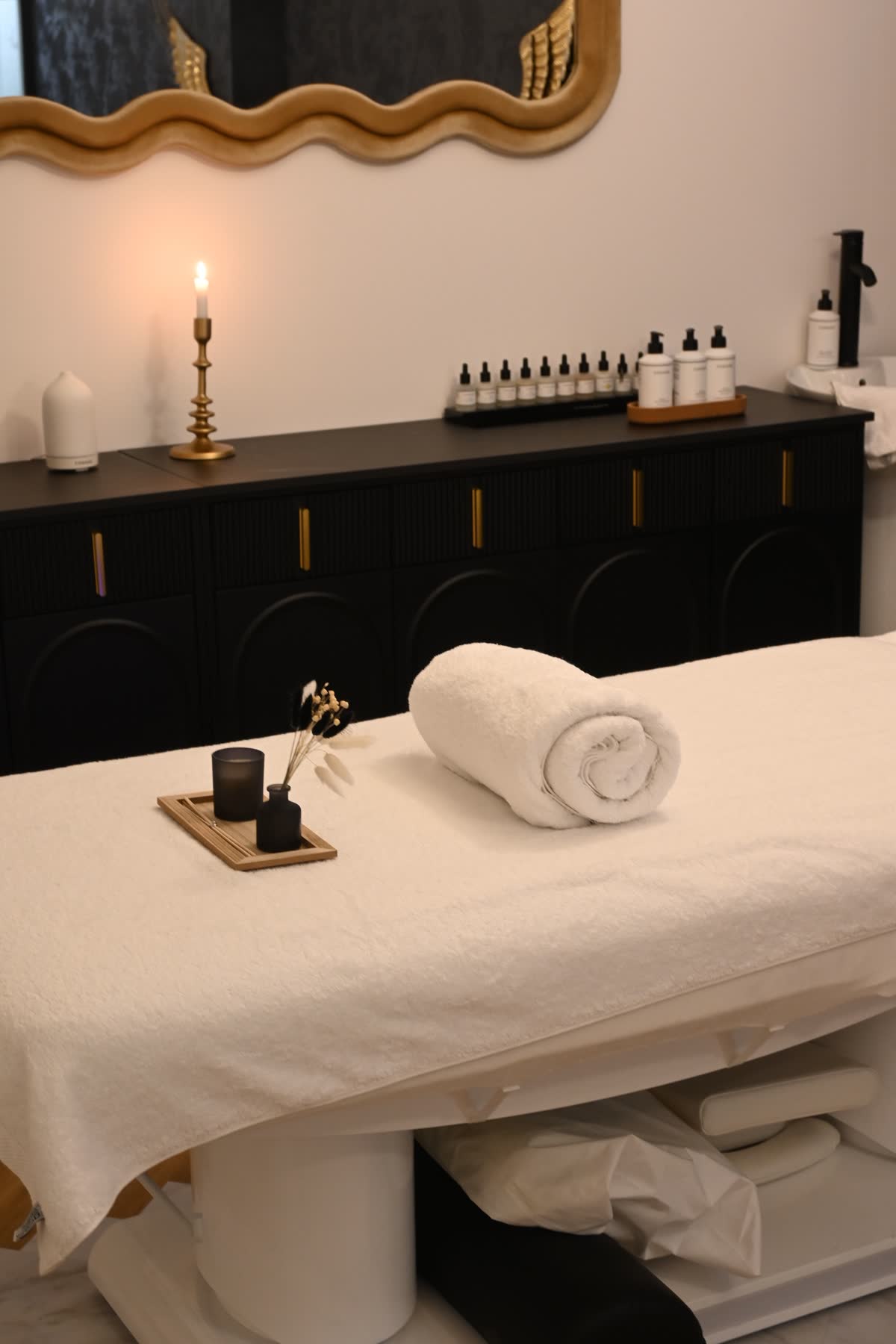 Spa treatment room